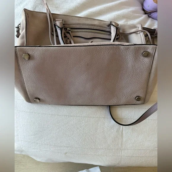 Lavender Leather Rebecca Minkoff Regan Satchel - Picture 5 of 7